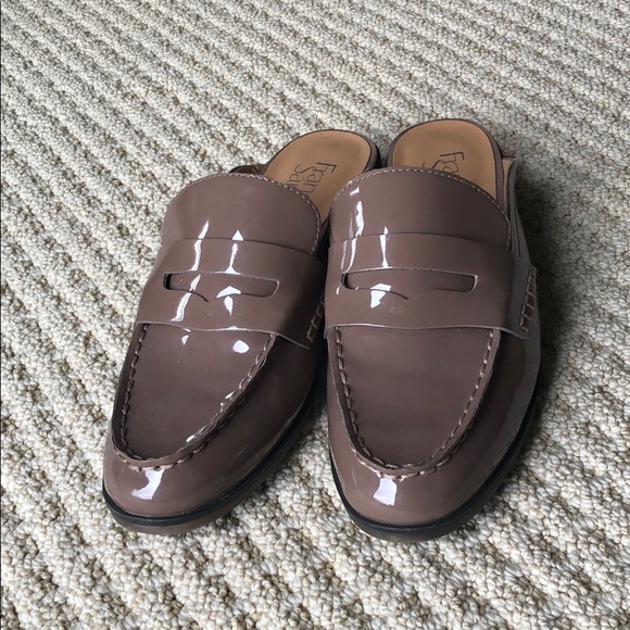 franco sarto patent leather shoes